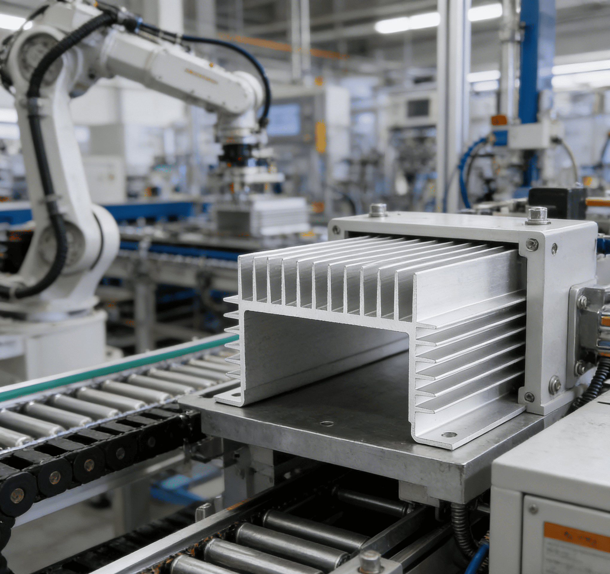 High-Strength Forged Heatsink for Industrial Inverter Manufacturer