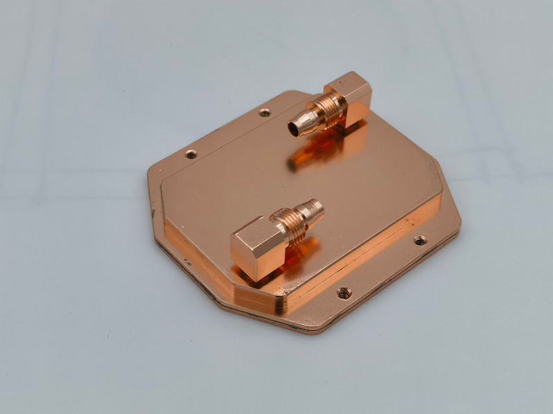 Cooled plate